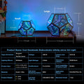 Infinity Dodecahedron Magic Table Lamp - RGB LED