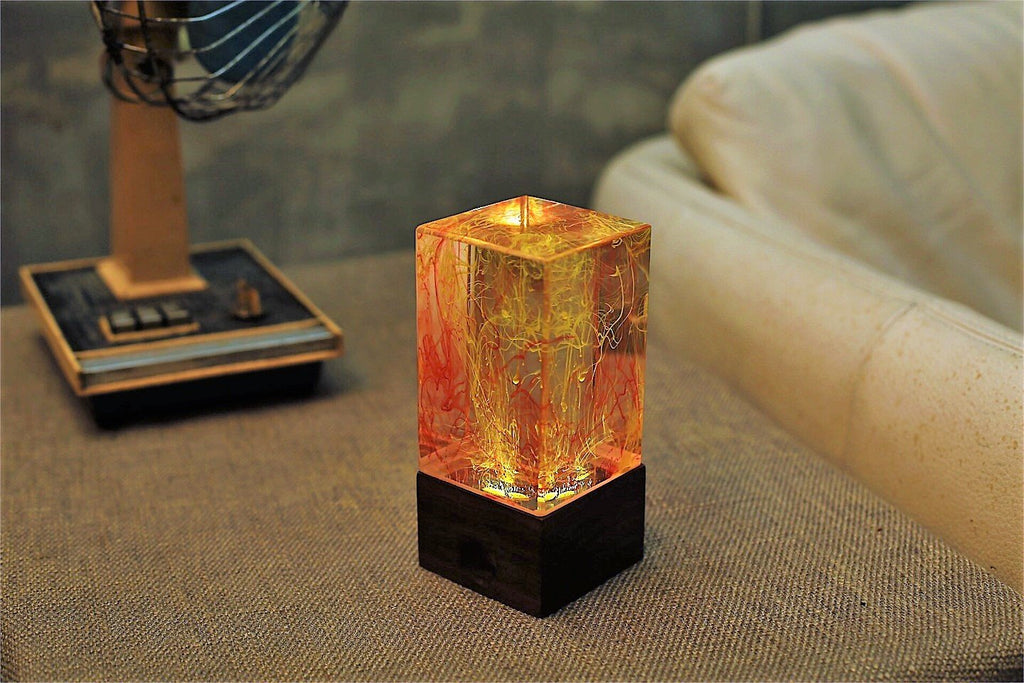 Resin Ambient Table Light - Solar
