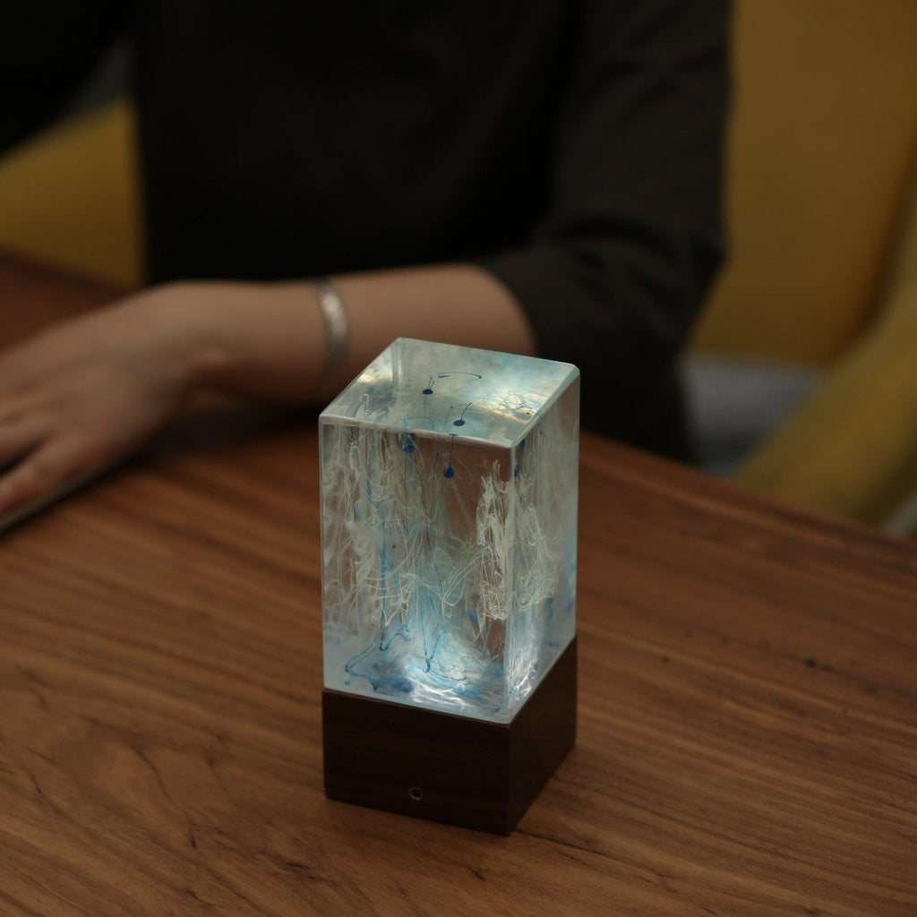 Resin Ambient Table Light - Solar
